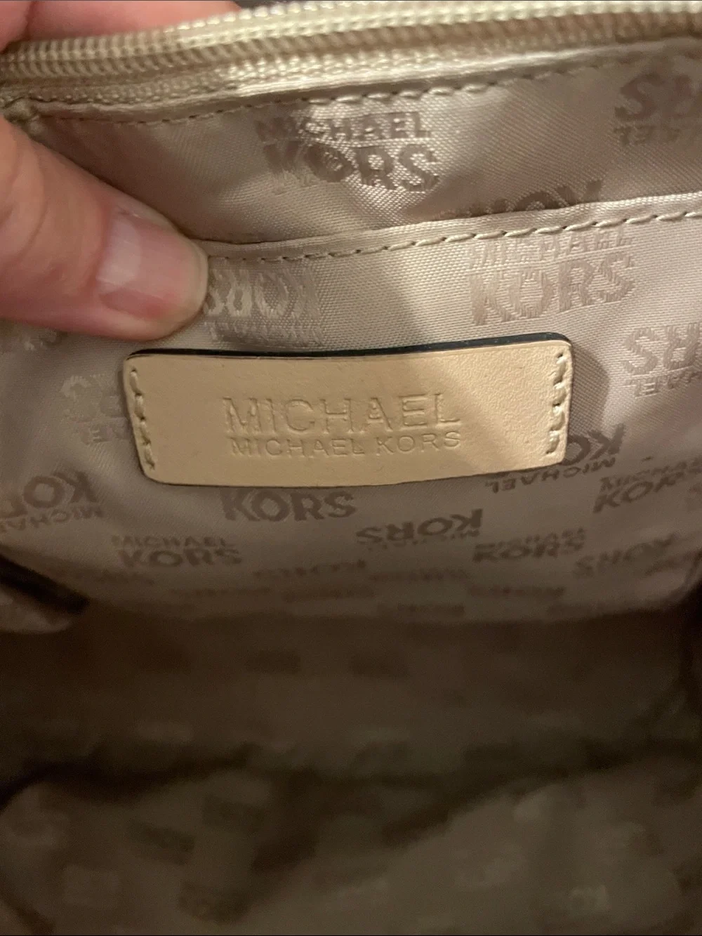 Michael Kors spacious pebbled